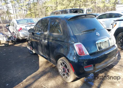 2015 Fiat 500 Sport from USA, damaged, VIN 3C3CFFBR5FT625567